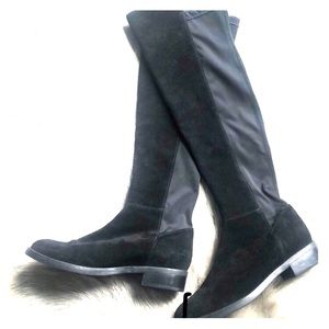 Blondo Eden black suede boots size 9